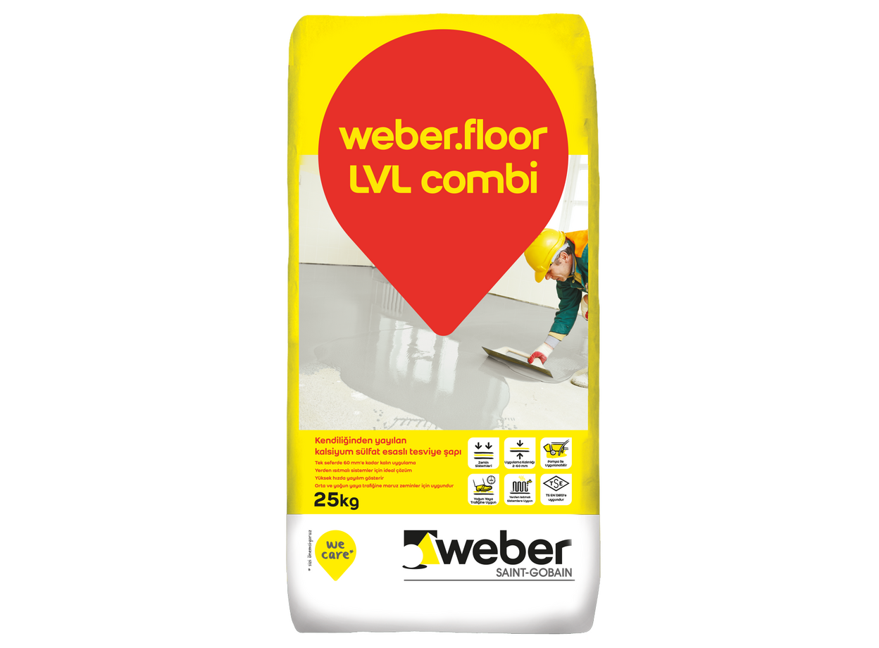 Construction Powders WEBER FLOOR LVL COMBI 560MM self leveling